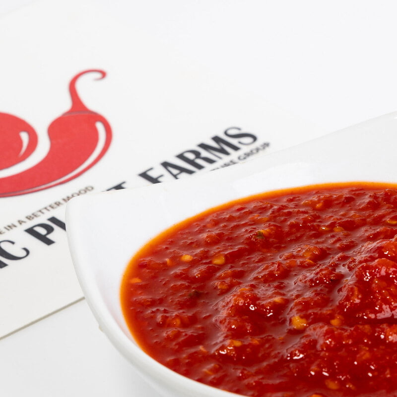 Red Trinidad Scorpion Butch T Chili Pepper Mash / Puree Naturally Fermented (Sizes)