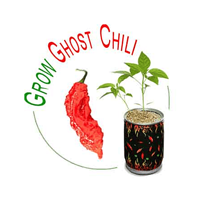 Red Ghost Chili Pepper Growing Kit