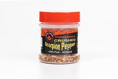 $ WT - Red Trinidad Scorpion Butch T Flakes | Crushed Trinidad Scorpion Chile Flakes (Sizes)
