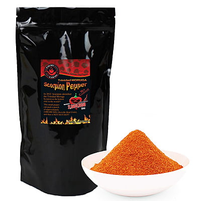 $ WT - Red Moruga Scorpion Powder | Finely Ground Moruga Scorpion Chile Pepper (Sizes)