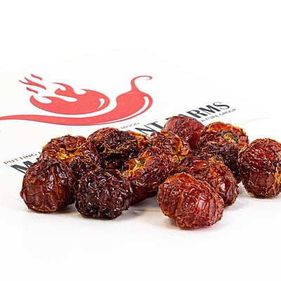 $ WT - Wiri Wiri (Hot Cherry Bomb) Dried Pods | Whole Wiri Wiri Chile Pods (Sizes)